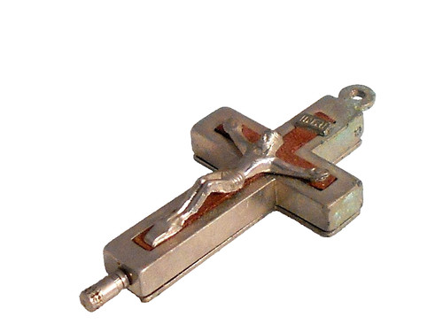 Antikes brustkreuz reliquiar - antikes,