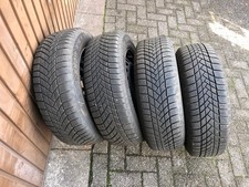 4xkomplette Winterreifen+Felgen 195/65R15 95H für VW Golf,5,6,Seat Leon,Skoda,A4