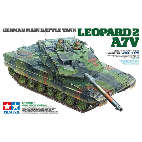 Tamiya kpz leopard 2 - leopard, a7v