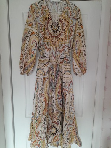 Zara bedrucktes baumwoll - bedrucktes,
