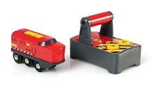 Holzeisenbahn Lok IR-Frachtlok