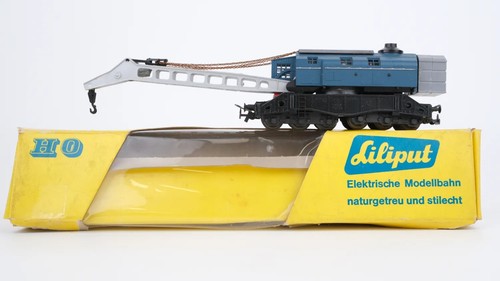 Liliput 210 kranwagen blau - 210,
