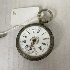 Antike taschenuhr silber - antike,