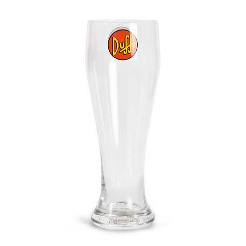 The simpsons duff beer glas - duff,