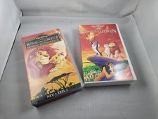 VHS Kassetten,  Disney  Der König der Löwen, 2 Stück,  Set,  Retro, gebraucht