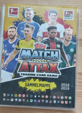 Match Attax Sammelmappe 2018-2019 18-19 2018-19 Sammelalbum mit 40 Cards RAR
