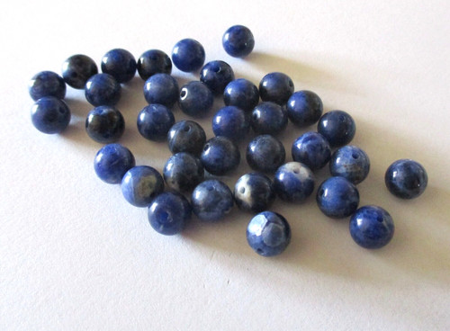 Sodalith edelstein beads - sodalith,