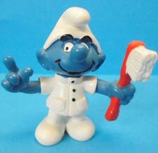 20209 ZAHNARZT Schlumpf Nr. 4 Schleich China CE