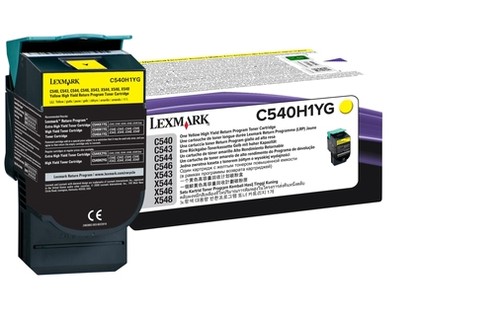 Lexmark c540h1yg toner gelb - c540h1yg,