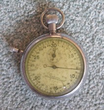 STOPPUHR "SLALOM", Adolf Hanhart GmbH - "Made in Germany", gute Funktion