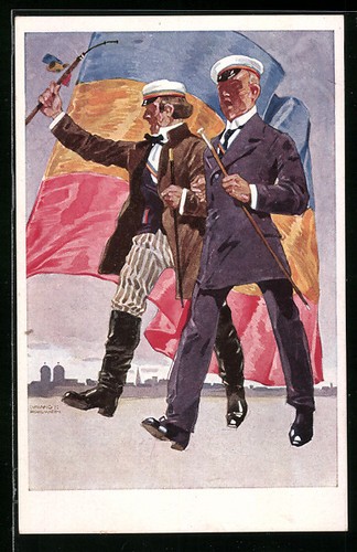 Künstler ludwig hohlwein - künstler-ak,