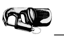 Endstück für Spinnakerbaum