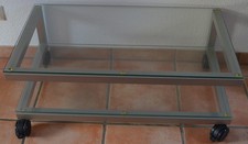 TV Fernsehwagen 2-Stock für alle Zimmer auf Rollen