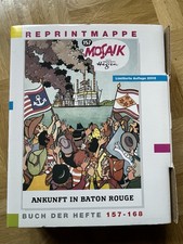 REPRINTMAPPE Nr. 14 Mosaik Digedags, komplett, mit Skizze