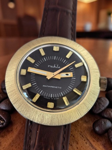 Ruhla antimagnetic scheibenuhr - ruhla,