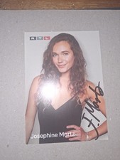 Autogrammkarte Josephine Martz Alles Was Zählt AWZ  SOKO ARD ZDF RTL NDR 
