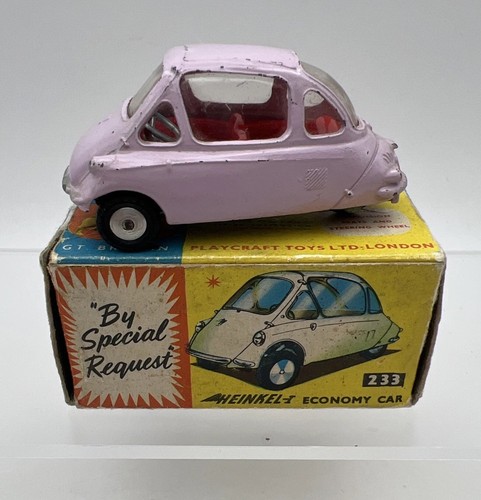 Corgi 233 heinkel economy car - corgi,