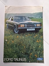 Prospekt brochure ford taunus - brochure,