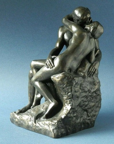 Skulptur der kuss - skulptur,