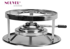 Fondue Rechaud Professional  Nouvel Swiss Breitband incl. ø 9,5 cm Pastenbrenner