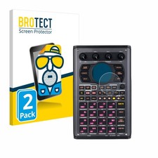2x Schutzfolie matt für Roland SP-404MKII Panzerfolie Displayschutz