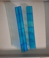 Lego Duplo 4066 Glasstein 1x2x2 Transparent Blau Wasserstein 18 Stück