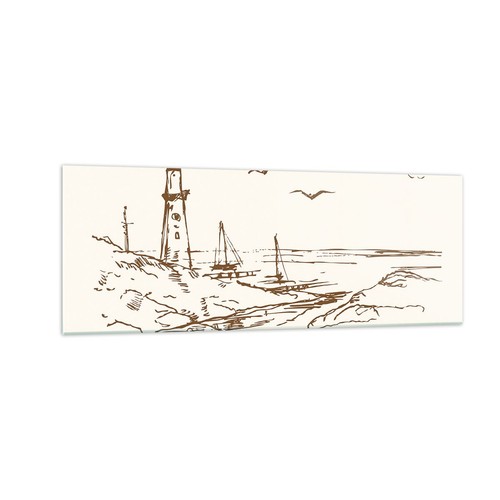 Wandbilder 140x50cm glasbild - wandbilder,