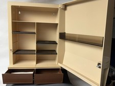 Vintage Space Age Design Germany 70er J. Bad-Schrank Medizinschrank wie Allibert