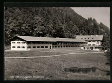 Ansichtskarte Oberstdorf / Allgäu, VdK Erholungsheim Christlessee 1961 