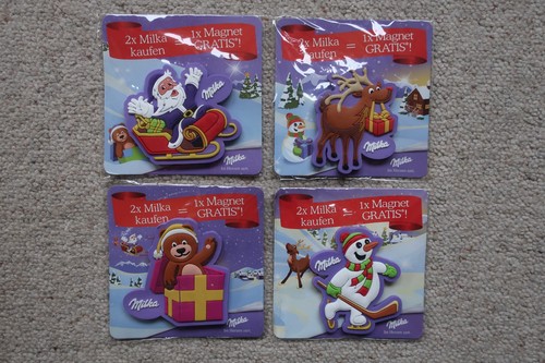 Winterliche milka magnete - 4,