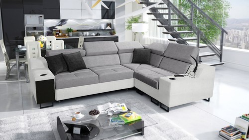 Ecksofa mit schlaffunktion - ecksofa,
