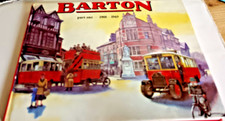 Alan Oxley BARTON 1908-1949 Bus Transport History- Hardback 1st 1983 Illustrated