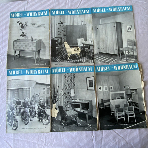Möbel und wohnraum 1958 - und, bis