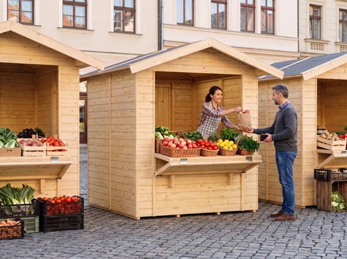 Marktstand verkaufsstand - marktstand,