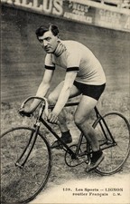 Ak Radrennfahrer Lignon