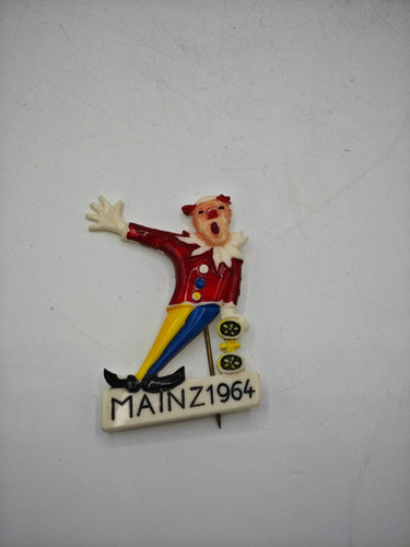 Zugplakette mainz 1964 - zugplakette,
