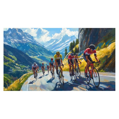 Radsport rennplakat - radsport,