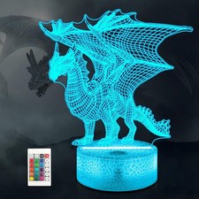 3D Drachenlampe Nachtlicht 16