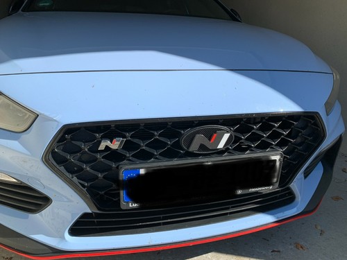 Hyundai i30n emblem cover - hyundai,