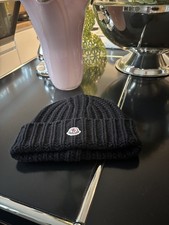 MONCLER MÜTZE CASHMERE SCHWARZ NEUPREIS 290 EURO ✅