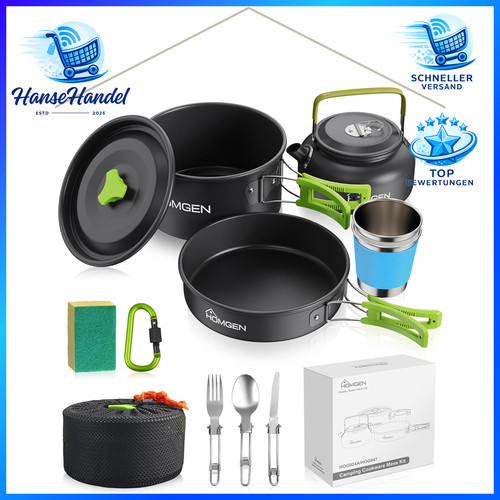 Camping kochgeschirr set - camping,