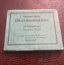 Passionsspiele Oberammergau 10 Kleinphotos fürs Reise Album