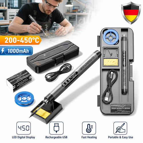 Mini-Akku-Lötkolben-Set