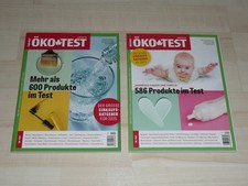 Bundle 2x Öko Test Jahrbuch