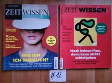ZEIT WISSEN 2014  Wie bin ich wirklich + 2021 Mach keinen Plan, dann  * Magazin