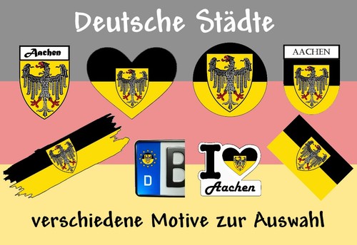 Aufkleber flagge wappen kfz - aufkleber-, flagge-wappen-kfz