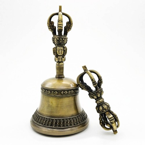 Tibetische ritual glocke set - glocke,