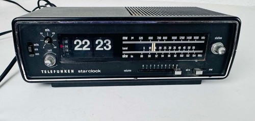 Klappzahlen wecker telefunken - klappzahlen,