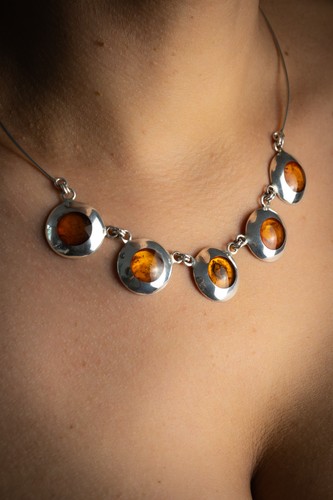 925 silber collier - 925,