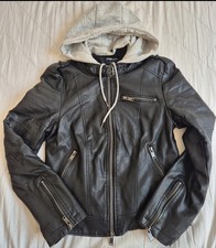 ⭐️ Lederjacke - Damen - schwarz - Gr. 38 / M ⭐️